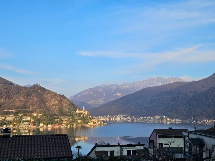 Апартаменты Miralago Lugano Sporting Club Куассо-аль-Монте Экстерьер фото